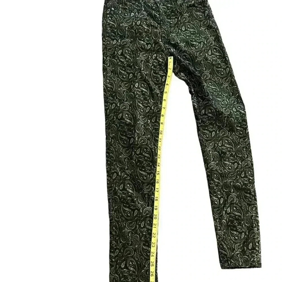 Anthropologie AG Adriano Goldschmied Velvet High Rise Stevie Ankle Jeans Size 26 - Picture 7 of 9